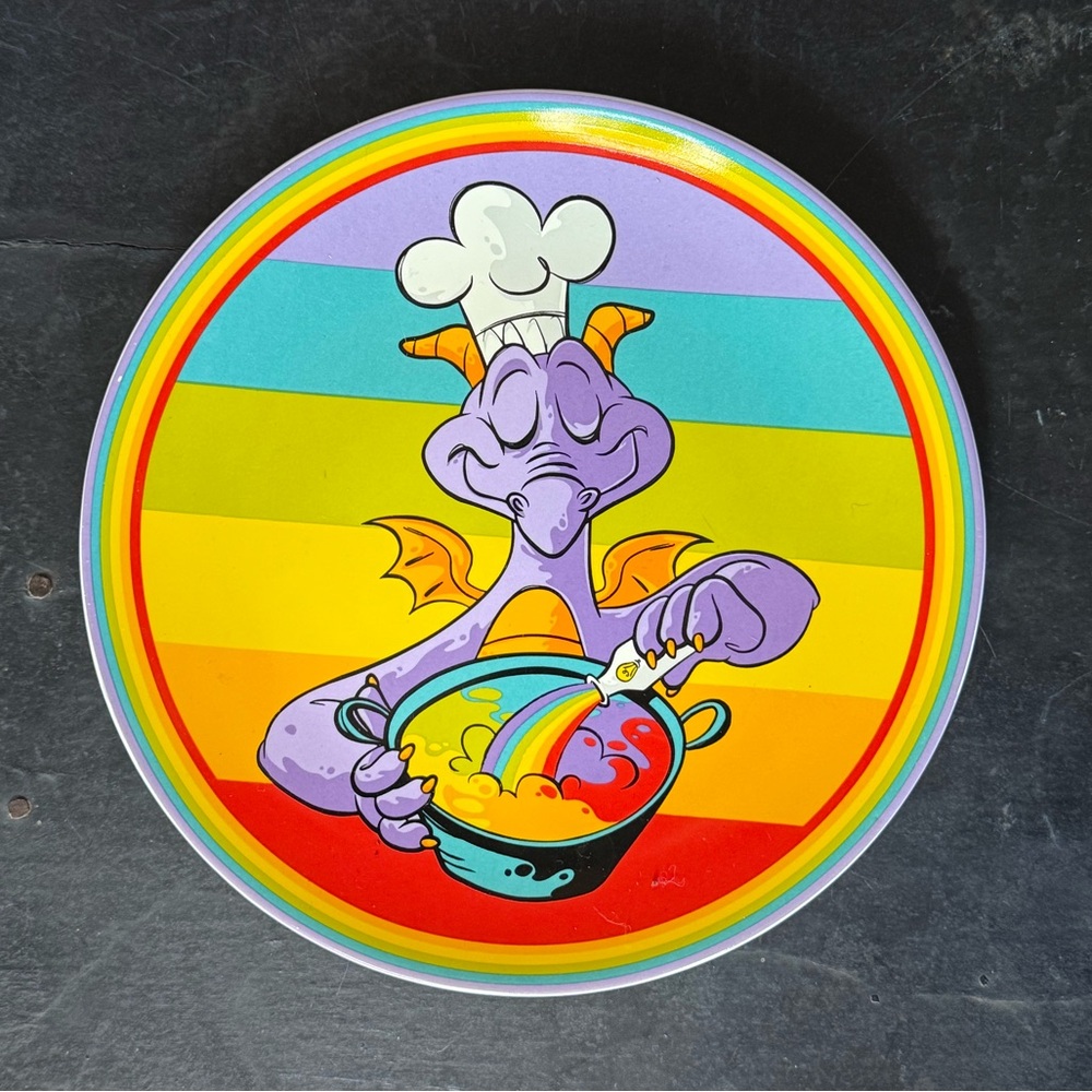 Disney Food & Wine Festival 2020 Plate with Figment